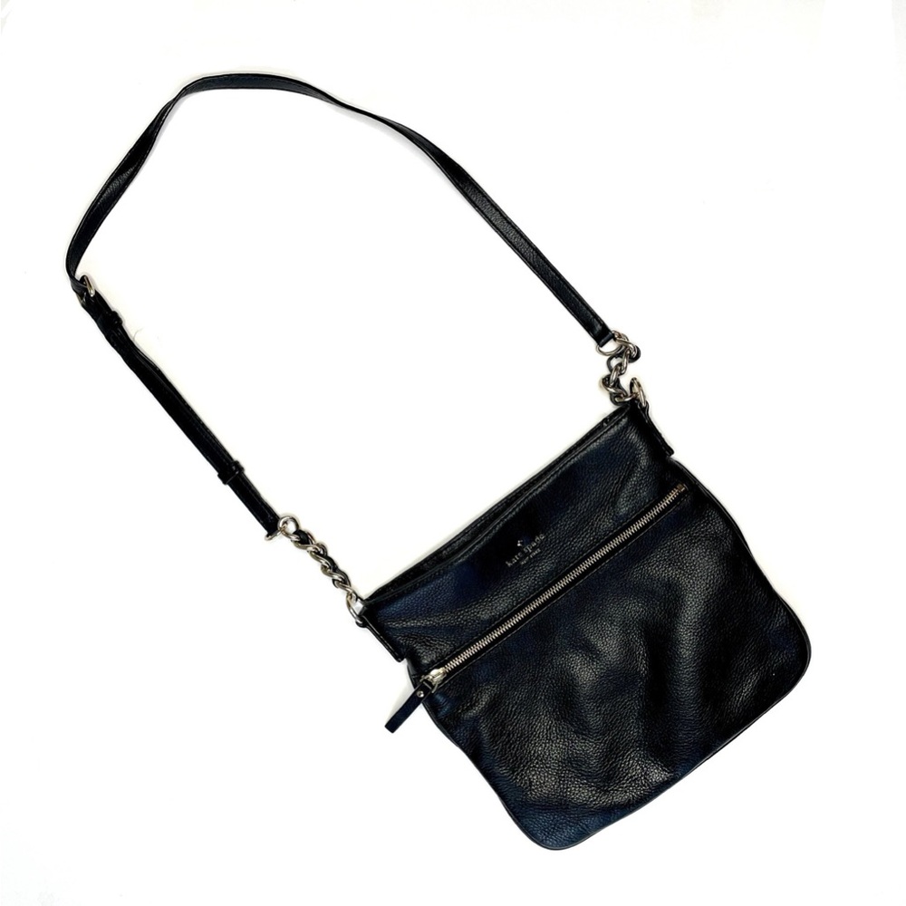 Kate Spade Black Leather Crossbody Bag